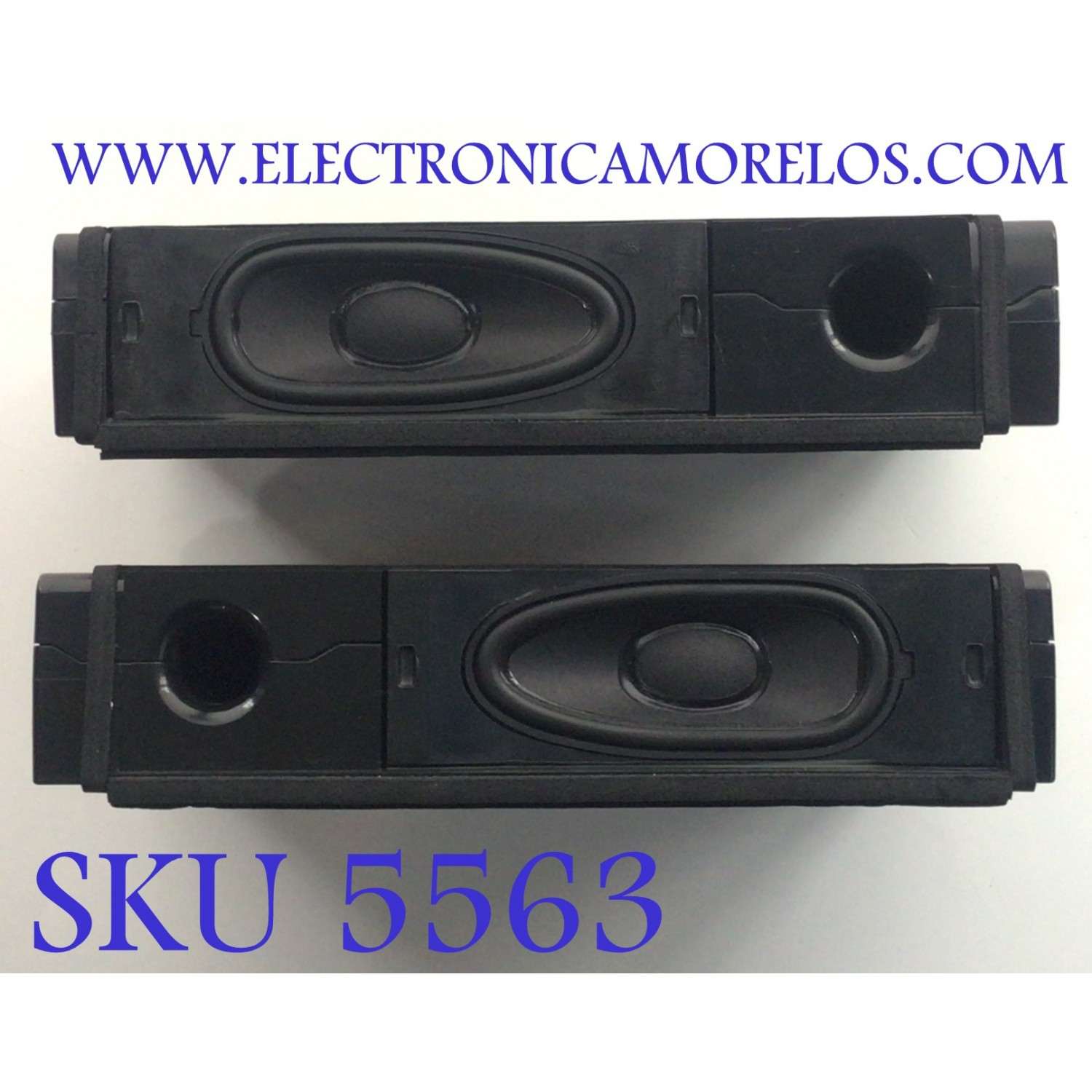 KIT DE BOCINAS PARA TV SONY ( 2 PZ ) / NUMERO DE PARTE 101347011 / 101347021 / 6Ω / 10W MAL / 122C02 / 122A07 / PANEL YDCM065DCS11 / MODELO XR-65X90K / XR65X90K